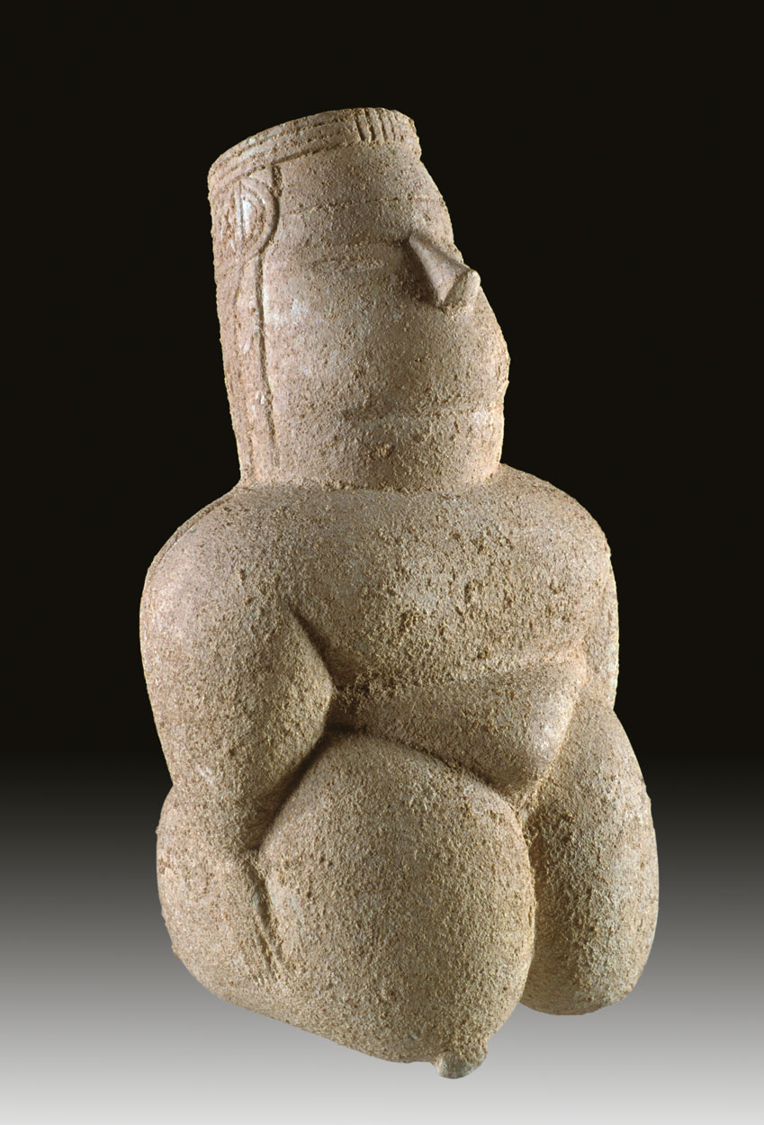 Statuina femminile da una tomba neolitica (Museo archeologico nazionale di Cagliari). Statuina femminile da una tomba neolitica (Museo archeologico nazionale di Cagliari).