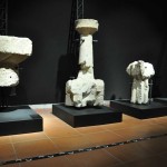 La sala dei modelli di nuraghe da Mont'e Prama.